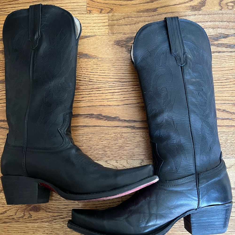 Freebird Cream Leather Boots